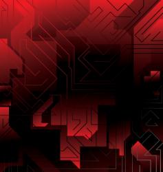Electric blue maze Royalty Free Vector Image - VectorStock