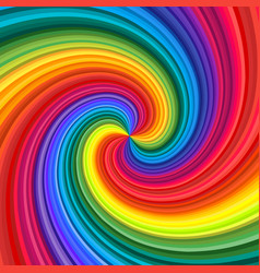 Rainbow swirl background Royalty Free Vector Image