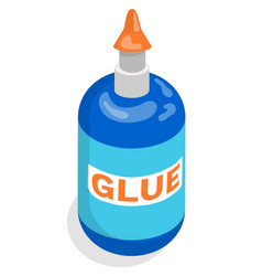 Glue stick icon cartoon style Royalty Free Vector Image