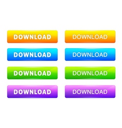 Download buttons set Royalty Free Vector Image