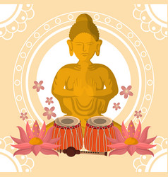 Vector cartoon indian people icons  free download vector stock image