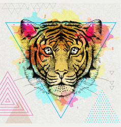 Hipster Tiger Vector Images Over 630