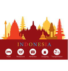 Indonesia icon Royalty Free Vector Image - VectorStock