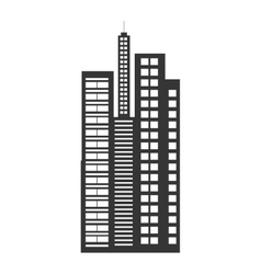 tall building blueprint vector