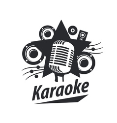 Logo karaoke Royalty Free Vector Image - VectorStock