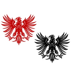 Black eagle Royalty Free Vector Image - VectorStock