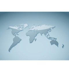 Wave world map Royalty Free Vector Image - VectorStock