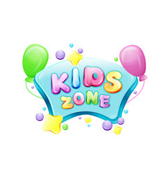 Cartoon Kids Age Restrictions Signs Set Royalty Free Vector