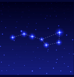 Little Dipper Royalty Free Vector Image - VectorStock