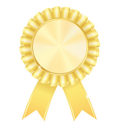 golden award badge royalty free vector image vectorstock