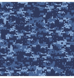 Blueberry camouflage seamless pattern Royalty Free Vector