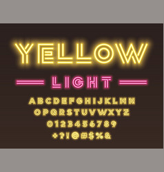 Retro style neon concept Royalty Free Vector Image