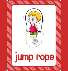 Jump Flashcard Vector Images (38)