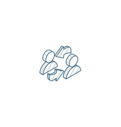 Business refresh social network sharing switch Vector Image