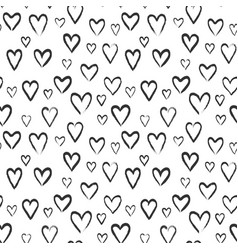 Seamless sweet hearts pattern Royalty Free Vector Image