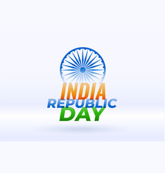 India republic day background Royalty Free Vector Image