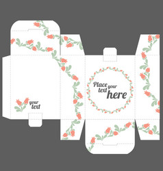 box design template
