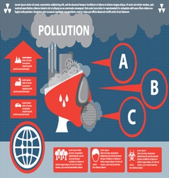 Set of factory infographics factory info graphics Vector Image