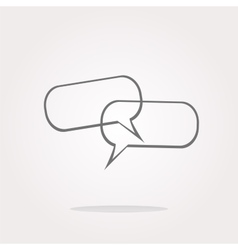 empty word bubble