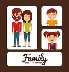 Family album Royalty Free Vector Image - VectorStock