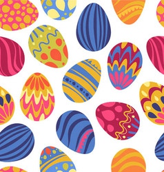 Easter Egg Pattern Royalty Free Vector Image - VectorStock