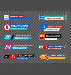 Breaking News Transparent Vector Images Over 1