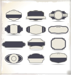 Vintage labels Royalty Free Vector Image - VectorStock