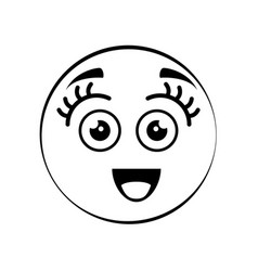 Cute Cartoon Face Vector Cute Cartoon Face Vector