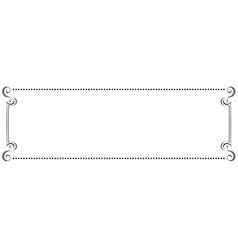 Horizontal frame Royalty Free Vector Image - VectorStock