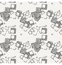 Hand drawn doodle seamless pattern Royalty Free Vector Image