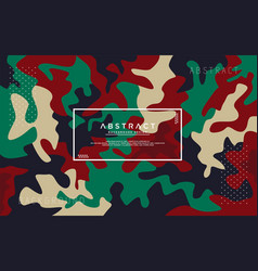 Abstract camo modern background Royalty Free Vector Image