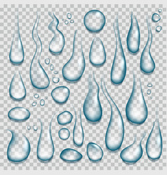 Condensation water droplets heart tear and arrow Vector Image