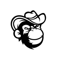 Gorilla Outline Vector Images Over 780