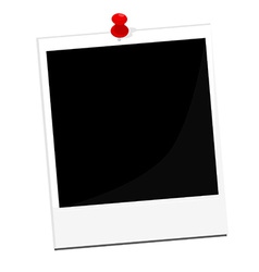 Polaroid photo frame Royalty Free Vector Image