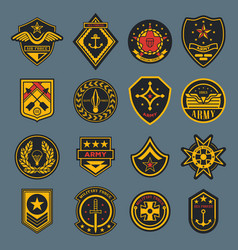 Navy style badge Royalty Free Vector Image - VectorStock