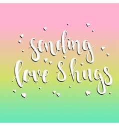 Sending Love Hugs Vector Images (50)