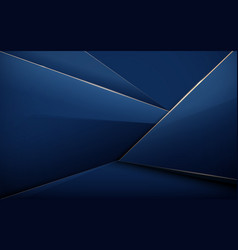 Abstract 3d low poly pattern luxury background Vector Image