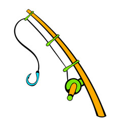 Fishing rod Royalty Free Vector Image - VectorStock