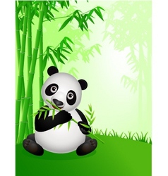 Panda cartoon Royalty Free Vector Image - VectorStock