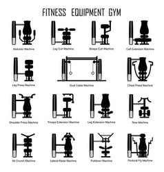 Gym design Royalty Free Vector Image - VectorStock