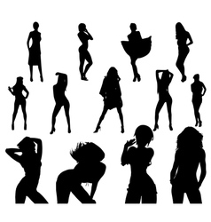 Sexy, Girl, Silhouette & Pose Vector Images (over 1,600)