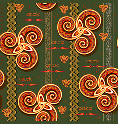 Ancient iceland pattern seamless design Royalty Free Vector