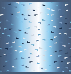 Gradient triangle background seamless glowing Vector Image