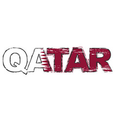 Qatar Name Vector Images (61)