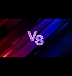 Vs logo versus for games and sports Royalty Free Vector