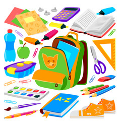 Back to school collection Royalty Free Vector Image