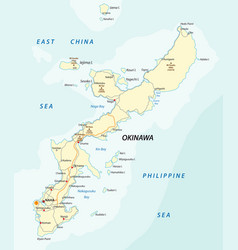 Map mindanao island philippine Royalty Free Vector Image