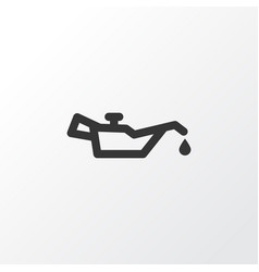 Oil pressure low icon symbol premium quality Vector Image