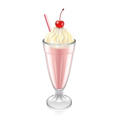 Milkshake set Royalty Free Vector Image - VectorStock