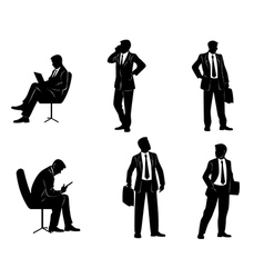 Business man walking Royalty Free Vector Image